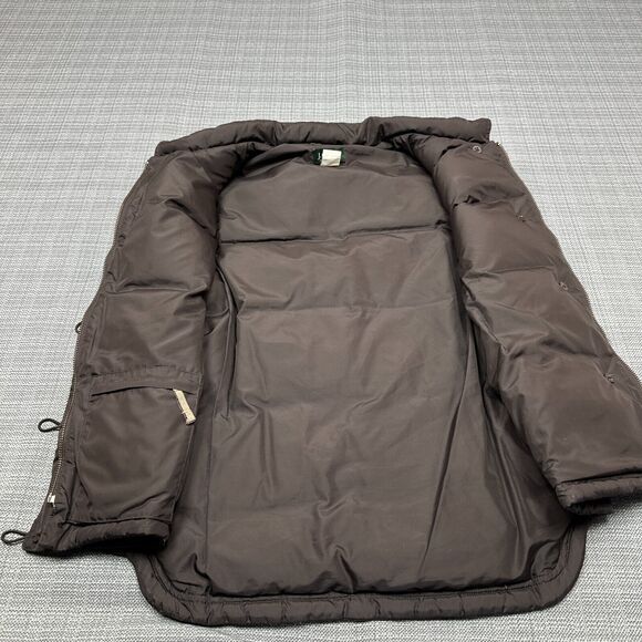 J Crew Women Puffer Vest Medium Down Fill Full Zip Button Up Casual Hike Quilted - Picture 5 of 9